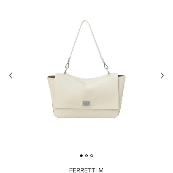 [BUNJANG] MinuteMute Peretti Medium Ivory Bag / 미닛뮤트 페레티 아이보리 미듐