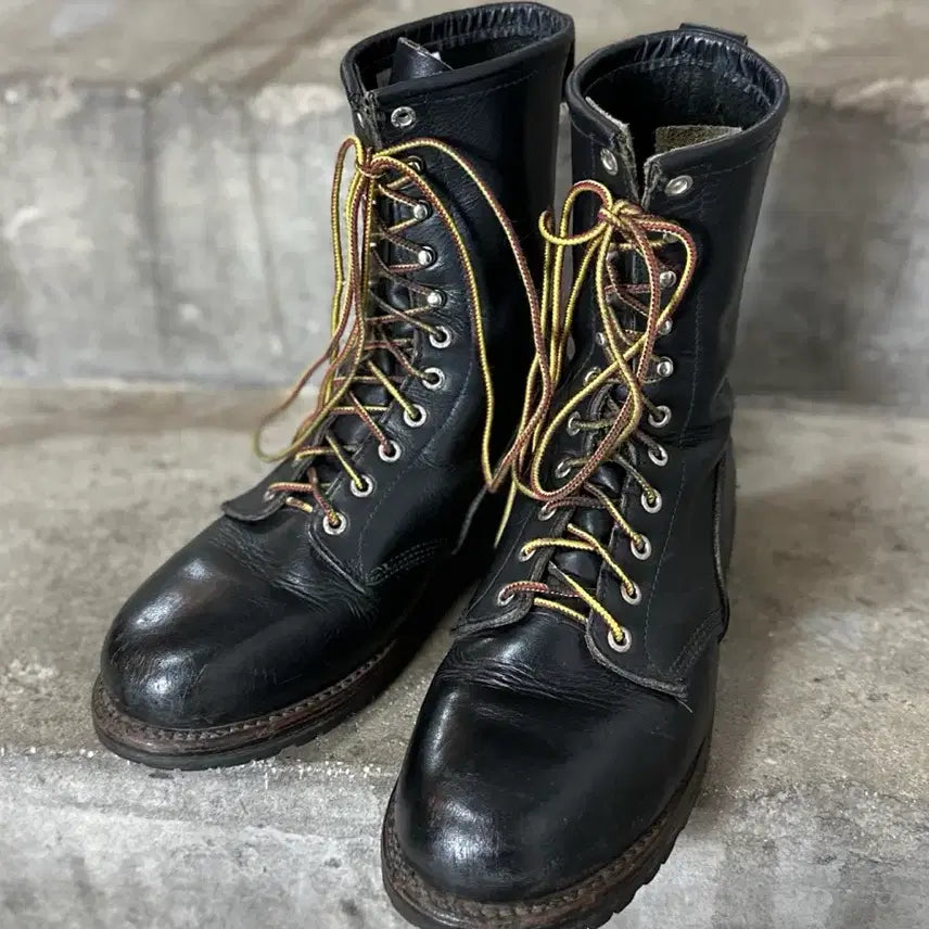 [BUNJANG] Red Wing 1698 Logger Boots Vibram Sole US 7.5D (255) / [255] USA Made 레드윙 로거 부츠 차심 비브람솔