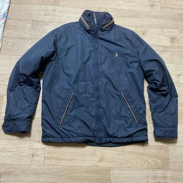 [BUNJANG] Polo Quilted Jumper Jacket / 폴로 누빔 점퍼자켓