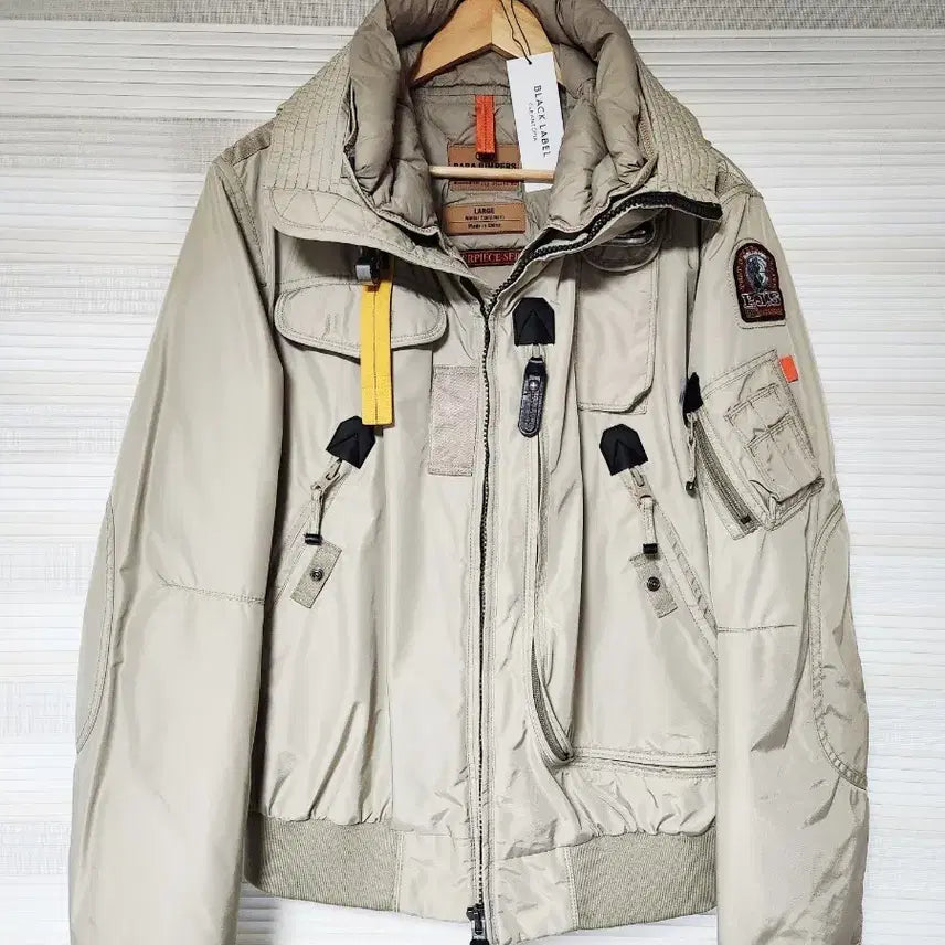 [BUNJANG] Parajumpers Gobi Bomber Padded Jacket Beige L / 파라점퍼스 고비 봄버 패딩 베이지 L