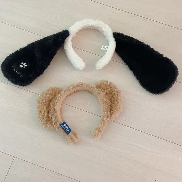 [BUNJANG] Disney Duffy & Snoopy Headband Set / 스누피 더피 머리띠 디즈니랜드 정품