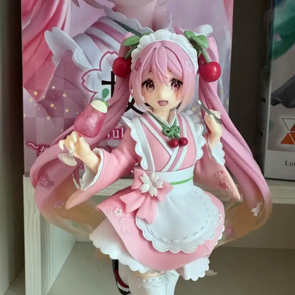 [BUNJANG] Sakura Miku Teahouse Figure / 사쿠라 미쿠 찻집 찻잔 피규어 판매 보카로 하츠네 미쿠