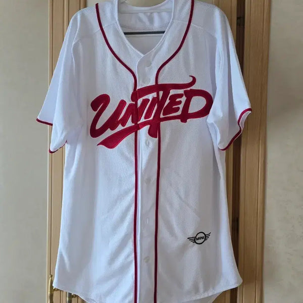 [BUNJANG] MINI Korea 20th Anniversary Baseball Jersey / MINI 코리아 기념 야구 유니폼 (새상품)