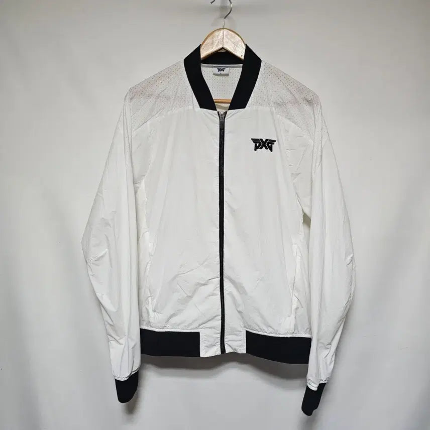 [BUNJANG] PXG Lightweight Punching Windbreaker Jacket White XL / PXG 경량 펀칭 바람막이 자켓 화이트 XL
