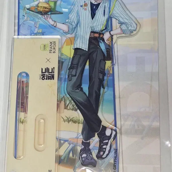 [BUNJANG] Arknights Enfield Frankburger Acrylic Stand Camu (Sealed) / 명일방주 앤드필드 프랭크버거 아크릴스탠드 카뮤 미개봉
