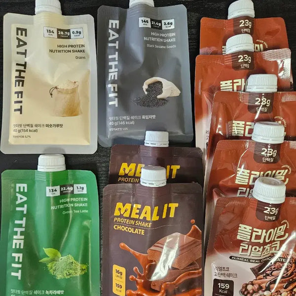 [BUNJANG] It's the Fit / Milliet / Fly Meal Protein Shake Variety Pack / 잇더핏/플라이밀/밀잇 단백질쉐이크