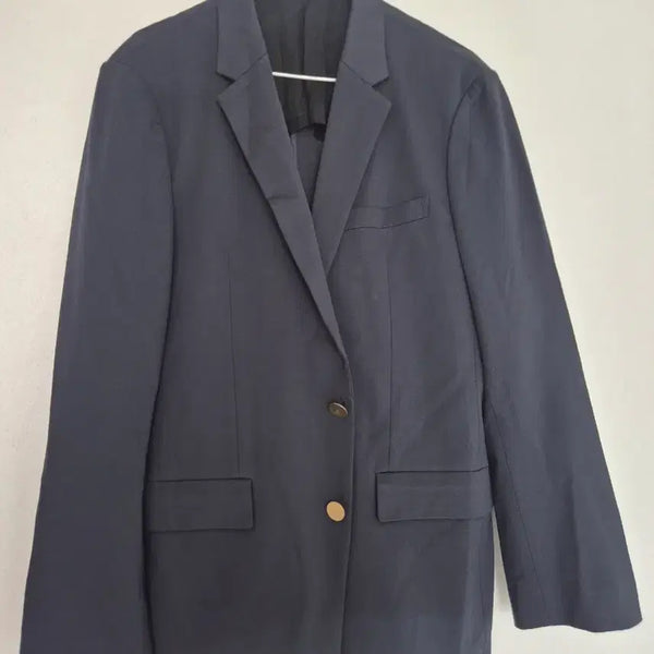 [BUNJANG] Theory Men's Navy Gold Button Blazer Jacket Size 100 / 띠어리 남성 금장 네이비 블레이저자켓 사이즈 100