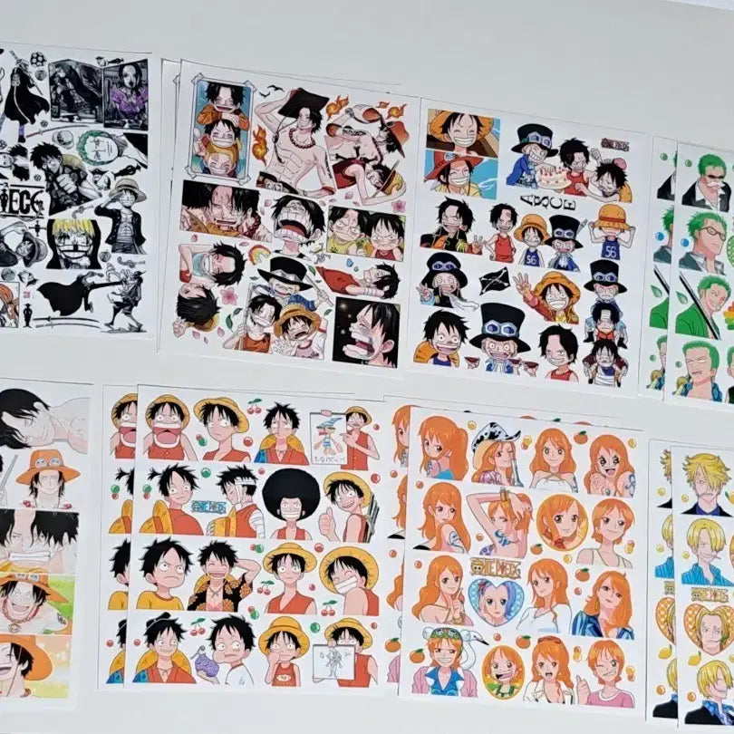 [BUNJANG] One Piece Sticker Set B / 원피스 인스 세트 B