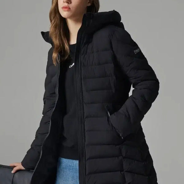 [BUNJANG] Calvin Klein Signature Lightweight Half Padding / 특가ㅡcK(캘빈클라인) 시그니처 하프 패딩 [새상품]
