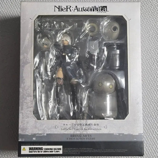 [BUNJANG] Bring Arts NieR:Automata YoRHa No. 2 Type B & Machine Lifeform Figure Set / 브링아츠 니어오토마타 2b, 기계생명체 피규어