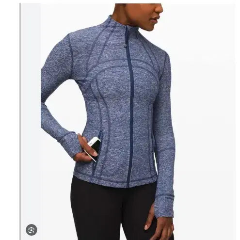 [BUNJANG] Lululemon Dark Navy/Blue Tone Zip-Up Jumper Jacket - Size 6 / 룰루레몬 집업 점퍼  6사이즈 정품