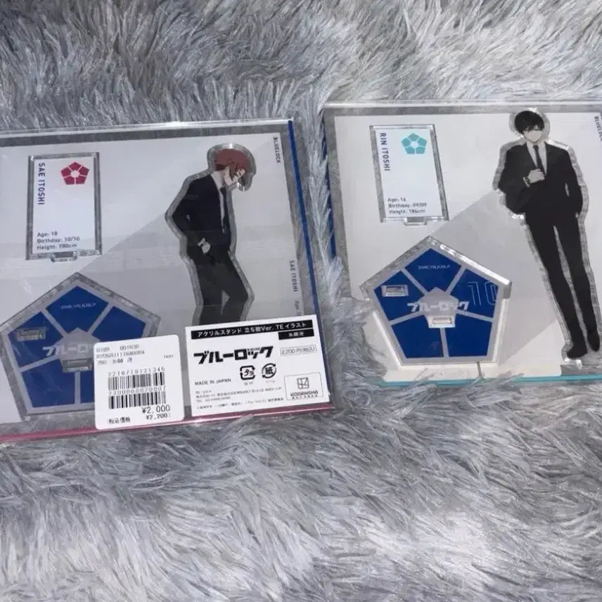 [BUNJANG] Blue Lock Itoshi Sae / Itoshi Rin Backyard Acrylic Stand Bundle Set / 블루록 이토시 사에/이토시 린 베이스야드 아크릴 일괄