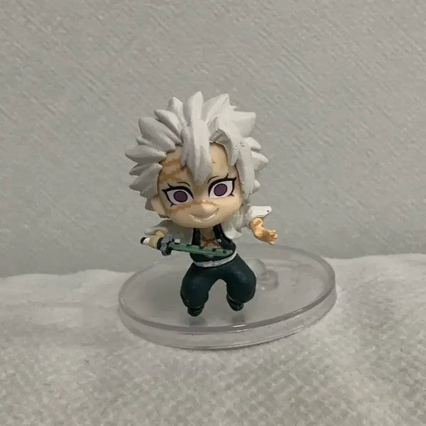 [BUNJANG] Demon Slayer Sanemi Shinazugawa Ponkore Figure / 귀멸의칼날 사네미 퐁카라코레 푱코레 개봉 단순전시 처분 피규어 가챠 오네무탄