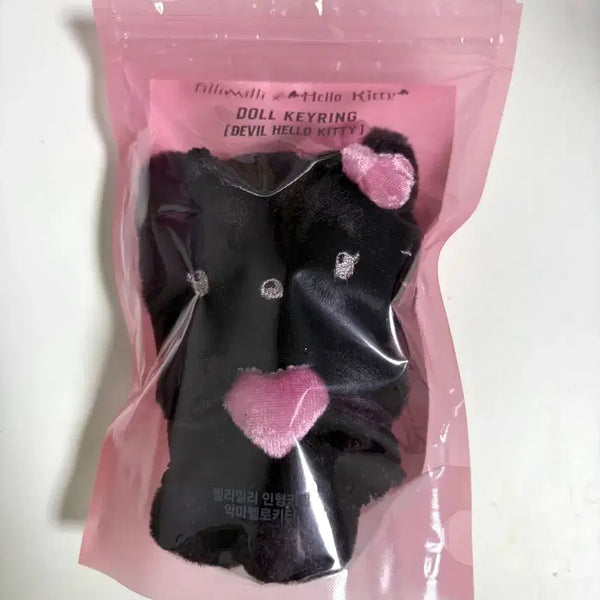 [BUNJANG] Philly Millie Sanrio Hello Kitty Devil Angel Keychain / 필리밀리 산리오 헬로키티 키티 악마 천사 인형 키링