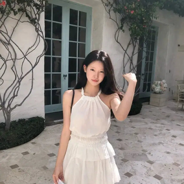 [BUNJANG] Leeds Isabel Tie Skirt XS / leeds 리즈 이자벨 타이 스커트 XS