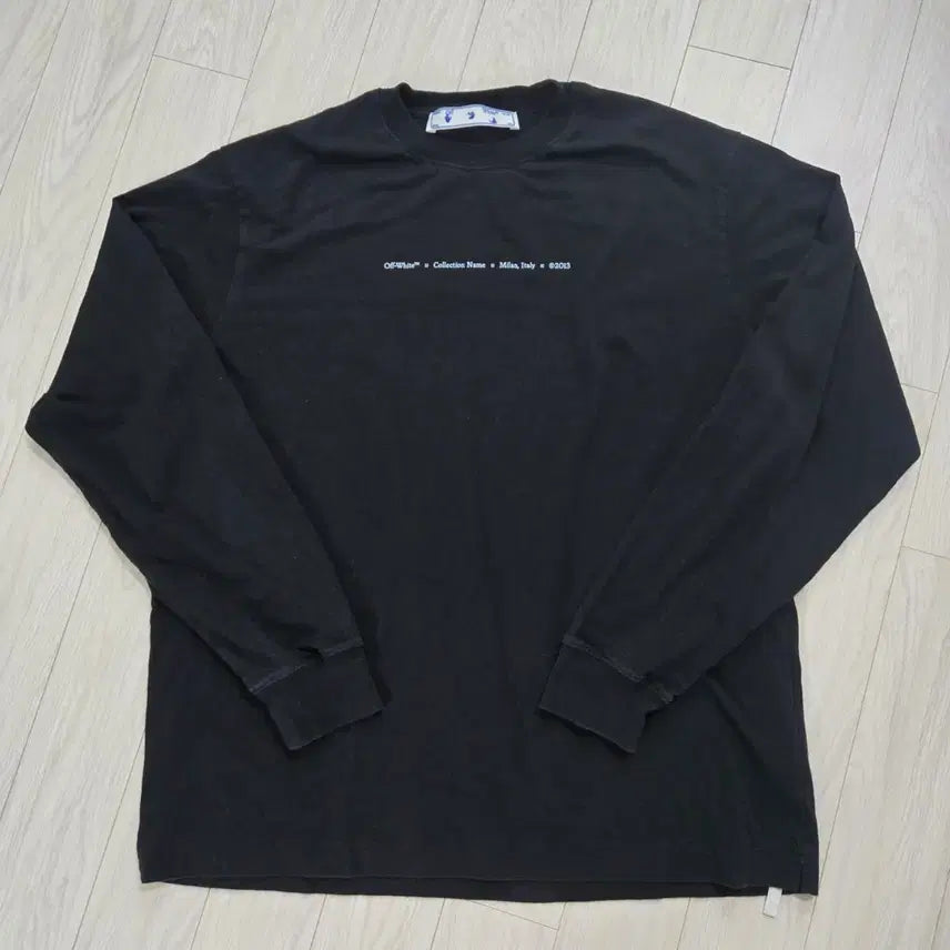 [BUNJANG] Off-White Marker Arrow Skate Long Sleeve XL / 오프화이트 마커 애로우 스케이트 롱슬리브