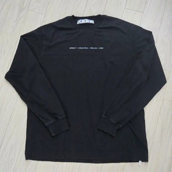 [BUNJANG] Off-White Marker Arrow Skate Long Sleeve XL / 오프화이트 마커 애로우 스케이트 롱슬리브