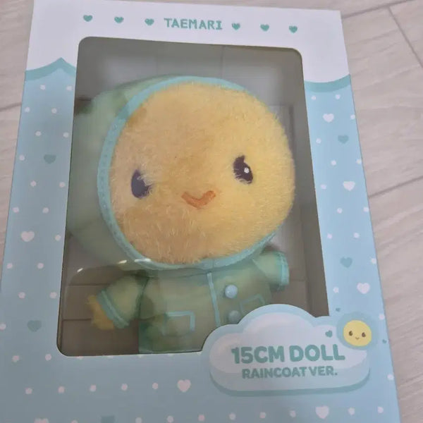 [BUNJANG] SHINee Taemin Tamari 15cm Raincoat Version Plush Doll (Sealed) / [미개봉]샤이니 탬아리 15cm 레인코트 우비버전