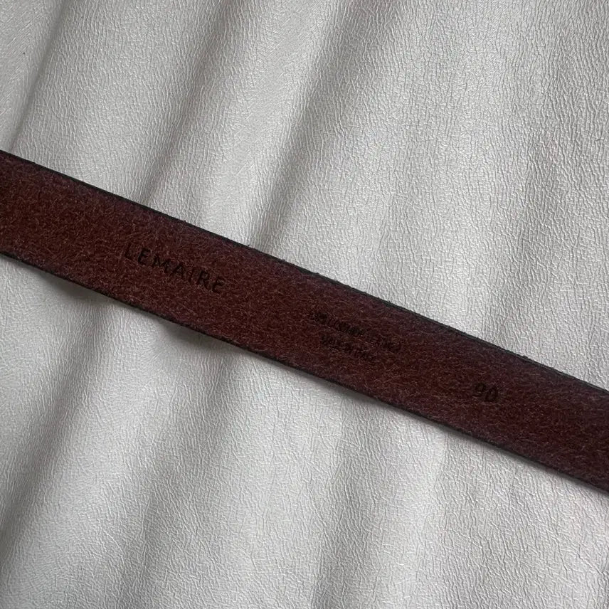 [BUNJANG] Lemaire Rail Belt Pecan 90cm / 르메르 레일벨트(피칸컬러, 90cm)
