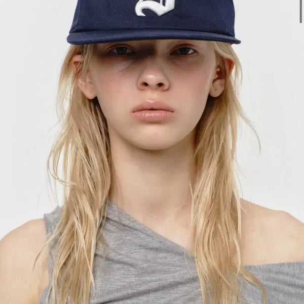 [BUNJANG] Sunburn Project S Symbol Ball Cap Navy / (새상품)썬번프로젝트 S 심볼 볼캡 네이비
