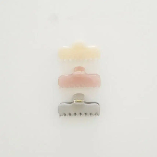 [BUNJANG] Ounce Mellow Hair Clip Cream / (새상품) ounce 온스 멜로우 헤어클립 집게핀 머리핀 크림