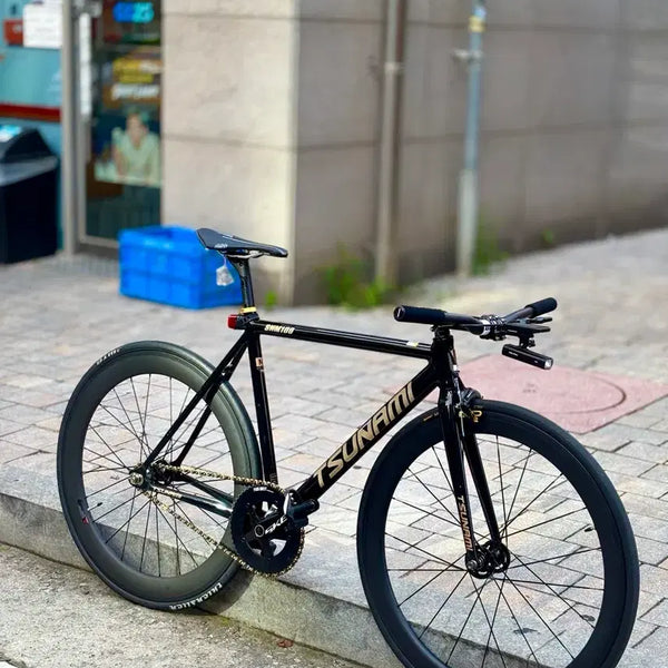 [BUNJANG] Tsunami SNM100 Black Gold Track Bike / 쓰나미snm100 블랙골드 급처 판매만