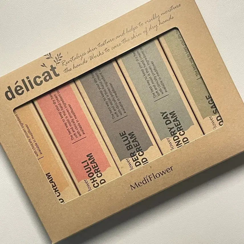 [BUNJANG] MediFlower Hand Cream Gift Set (5 Types) / 메디플라워 핸드크림 선물세트 5종 세트