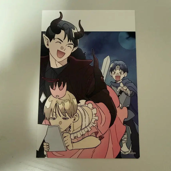 [BUNJANG] Toonique Woojinhyung Song Wooyoon Resin Postcard / 원룸조교님 투니크 엽서 1만원 특전 우진형 송우윤 레진 봄툰
