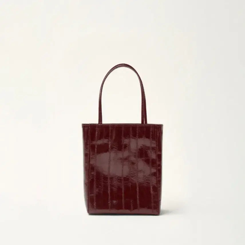 [BUNJANG] Nothing Written Vernis Tote Bag (Wine) / 낫띵리튼 Vernis tote bag (Wine)