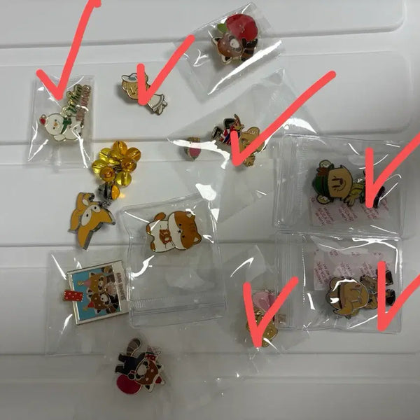 [BUNJANG] Everland Discontinued Badge Bundle Set / 에버랜드 단종 배지 일괄판매