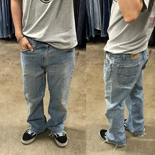 [BUNJANG] Vintage 90s USA Levi's 517 Orange Tab Bootcut Jeans (35) / 90s USA Levis517 오렌지탭 부츠컷 (35)