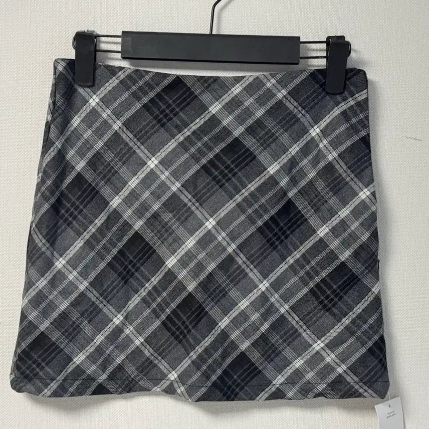 [BUNJANG] Checkered Mini Skirt / 체크 치마 스커트