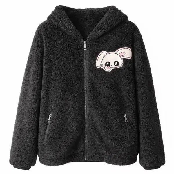 [BUNJANG] No Brand Hooded Zip-Up Jacket / 지뢰계 노브랜드 후드집업 0.9