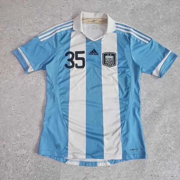 [BUNJANG] Adidas Argentina 2012-2014 Home Jersey / 아디다스 12-14 아르헨티나 홈 유니폼 반팔