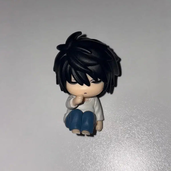 [BUNJANG] Death Note L Shoulder Perching Gacha Figure / 데스노트 엘 어깨쿵 가챠 피규어