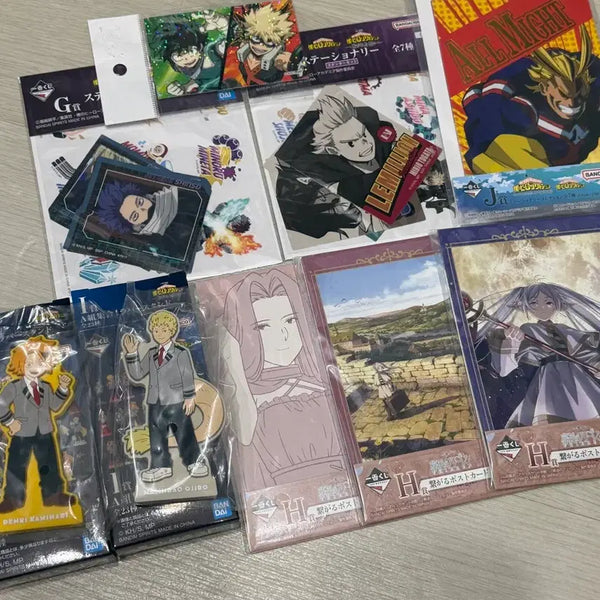 [BUNJANG] Frieren: Beyond Journey's End Ichiban Kuji Hawi-san Sticker & Postcard Bundle Set / (일괄)프리렌 나히아 이치방쿠지 하위상 스티커 엽서