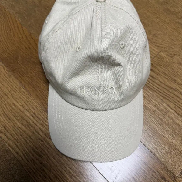 [BUNJANG] HANRO Cotton Baseball Cap Beige / HANRO 볼캡 베이지