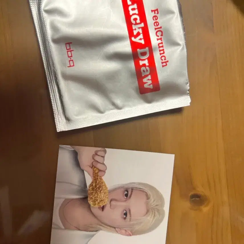 [BUNJANG] Stray Kids Felix BBQ Lucky Draw Photocard / 필릭스 BBQ 럭키드로우 포토카드 새제품
