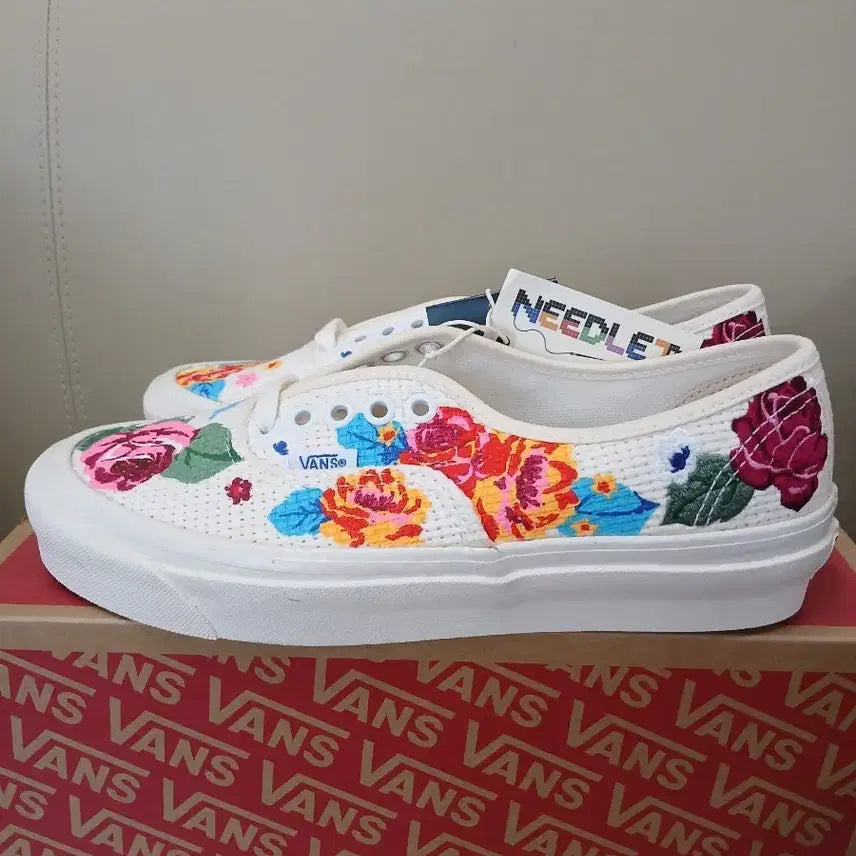 [BUNJANG] Vans Needlepoint Authentic 44 DX Shoes / 반스 니들포인트 어센틱44DX 245 새상품