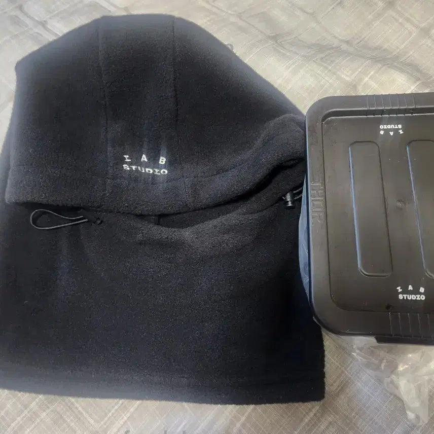[BUNJANG] IAB Studio Thor Balaclava & 1L Container Pack Black / 아이앱 토르 바라클라바&1L 컨테이너 팩 블랙
