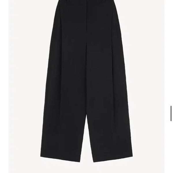 [BUNJANG] Mundal Brume Pintuck Pants Black S / 문달 Brume Pintuck Pants in Black (S)