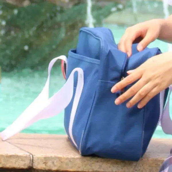 [BUNJANG] Canvas School Bag / 캔버스 스쿨백