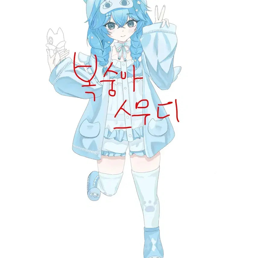 [BUNJANG] Full Body Color Commission (Digital Art) / 전신 풀채 0.5 커미션
