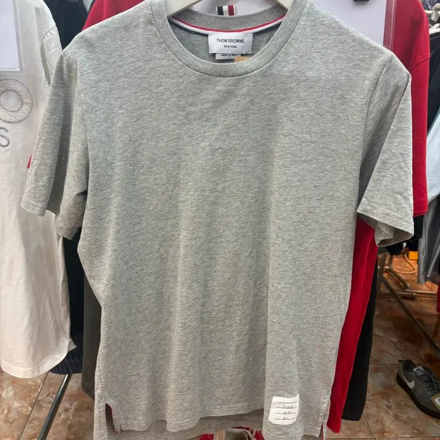[BUNJANG] Thom Browne T-shirt Grey Size 3 / 톰브라운 반팔 티셔츠 그레이 사이즈 3 희귀매물