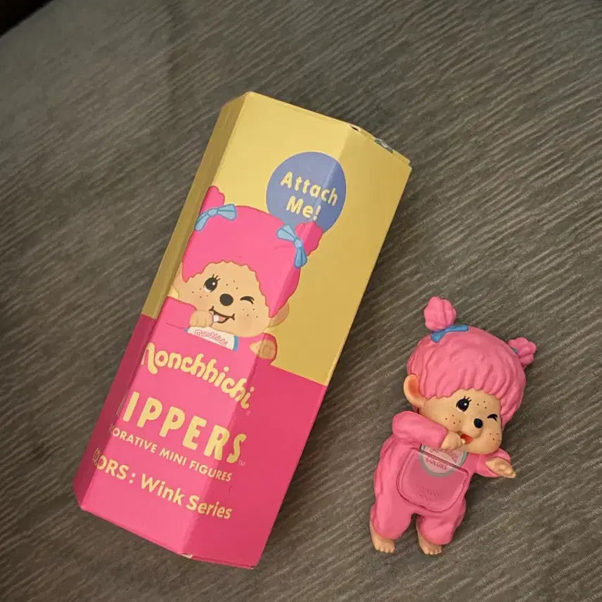 [BUNJANG] Monchhichi Colors Hyper Berry Pink New / 몬치치 컬러즈 히퍼 베리핑크 새상품