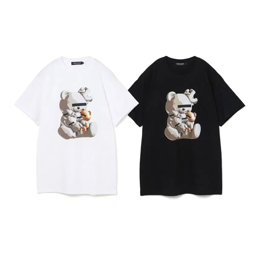 [BUNJANG] UNDERCOVER x Densuke28 Bear T-Shirt / 21ss 언더커버 UNDERCOVER x Densuke28 베어 티셔츠