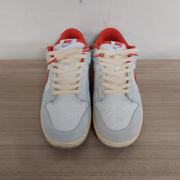 [BUNJANG] Nike Dunk Low Photon Dust Ivory/Orange Suede/Synthetic Leather Men's Sneakers (275) / 남성 나이키 덩크 로우 세일  &포톤더스트 운동화 (275)