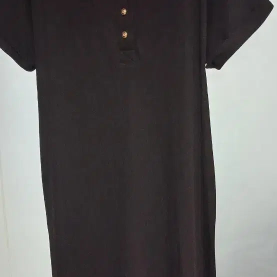 [BUNJANG] Black Polo Dress / 검정색 폴로 원피스 FREE사이즈