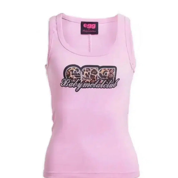[BUNJANG] Baby Metal Club Egg Collaboration Tank Top / 베메클 에그 콜라보 나시 탑 베이비메탈클럽