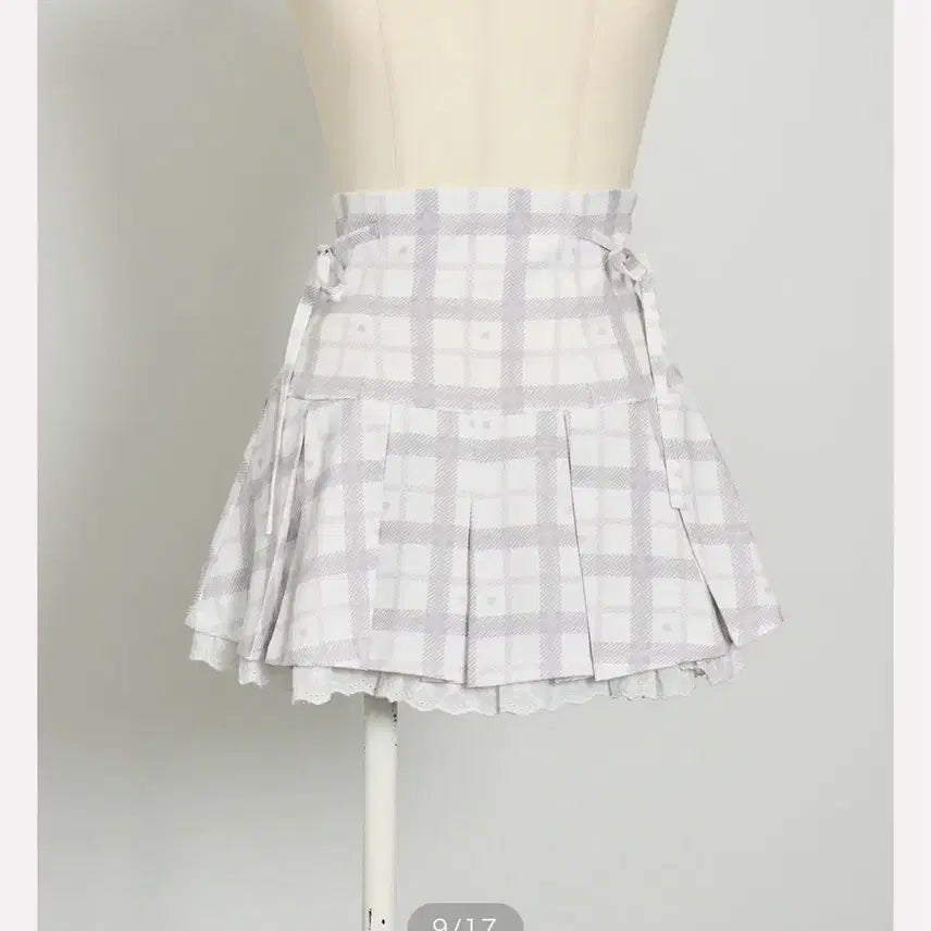 [BUNJANG] Pium Valentine Pleats Skirt / pium 피움 발렌타인 플리츠 스커트 양산형 지뢰계 스나계 양지뢰
